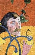 Paul Gauguin, Self-Portrait with Halo